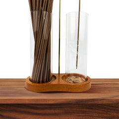 Included soft bristle cleaning brush for ash cleanup