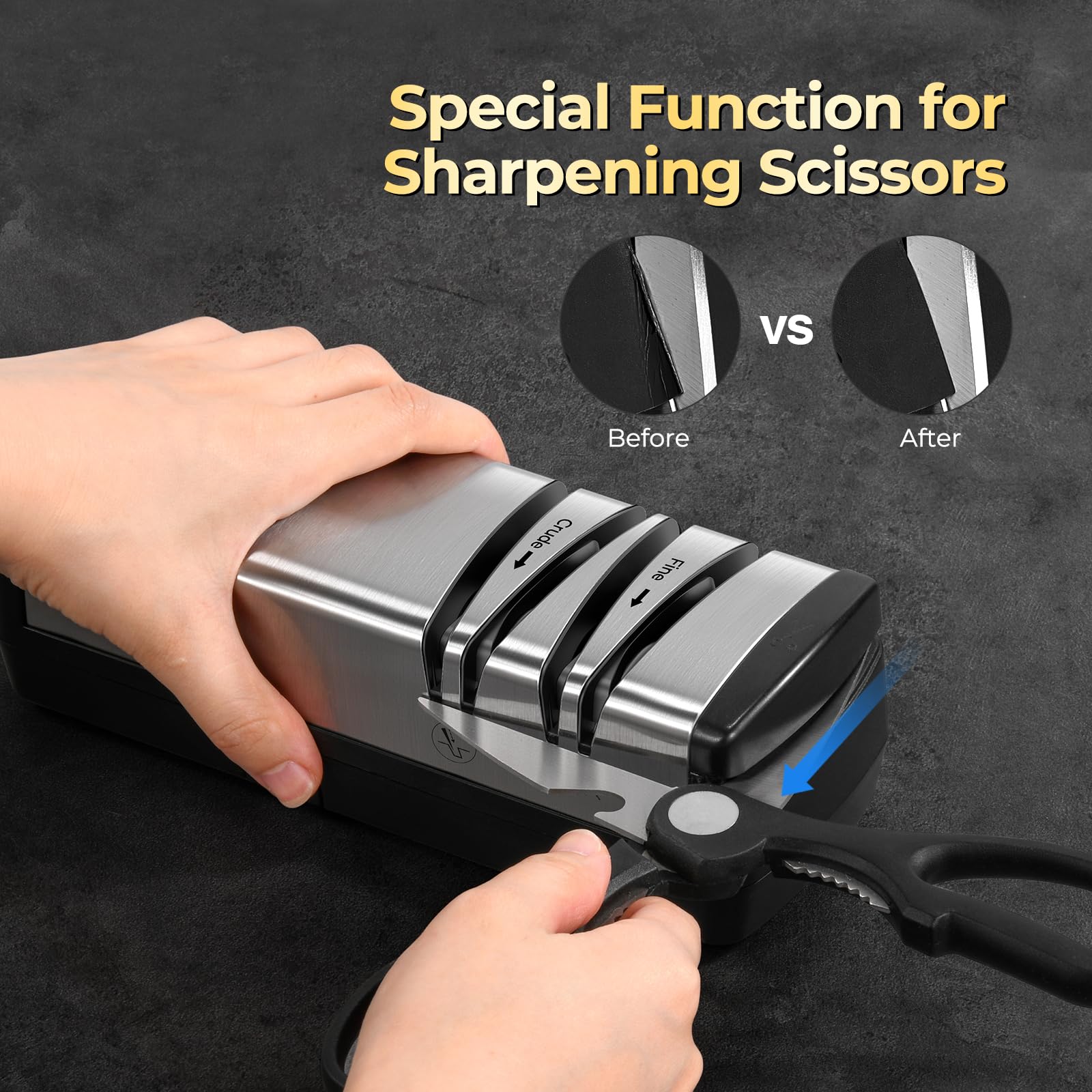 Metal dust collection box accessory for Narcissus sharpener