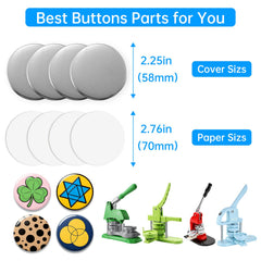 58mm metal front cover image