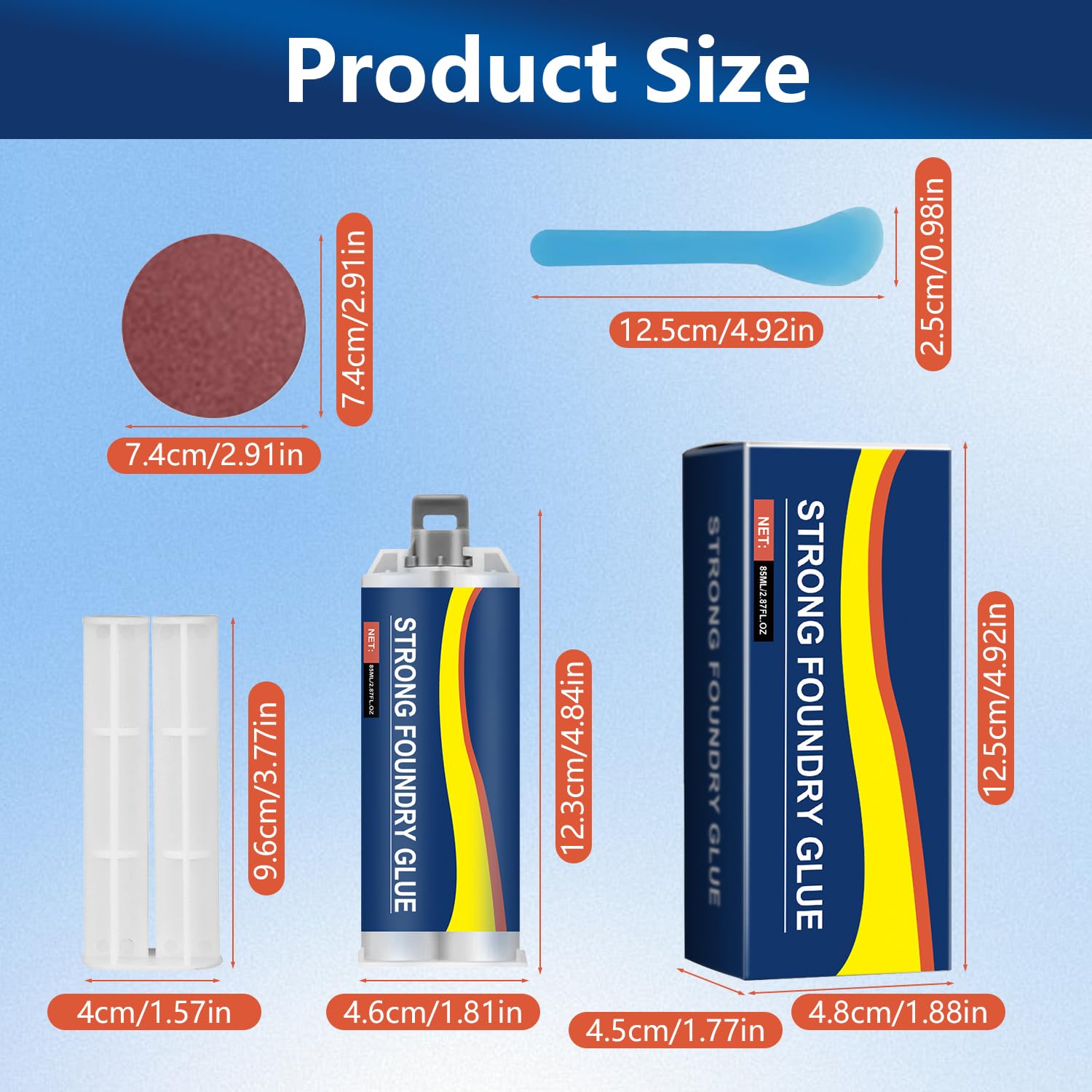 Magic Welding Glues for metal repairs 85ml