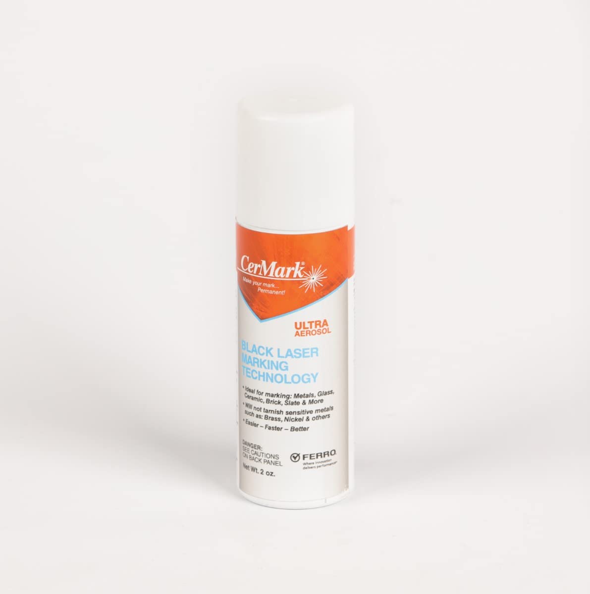 Metal marking spray can CerMark Ultra for laser use