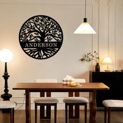 Wedding gift themed Tree of Life wall decor