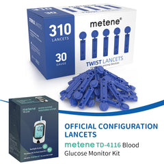 Metene diabetes testing lancets 310 count