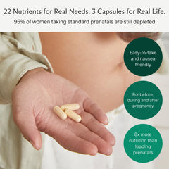 Methylfolate B9 and B12 forms in prenatal vitamins