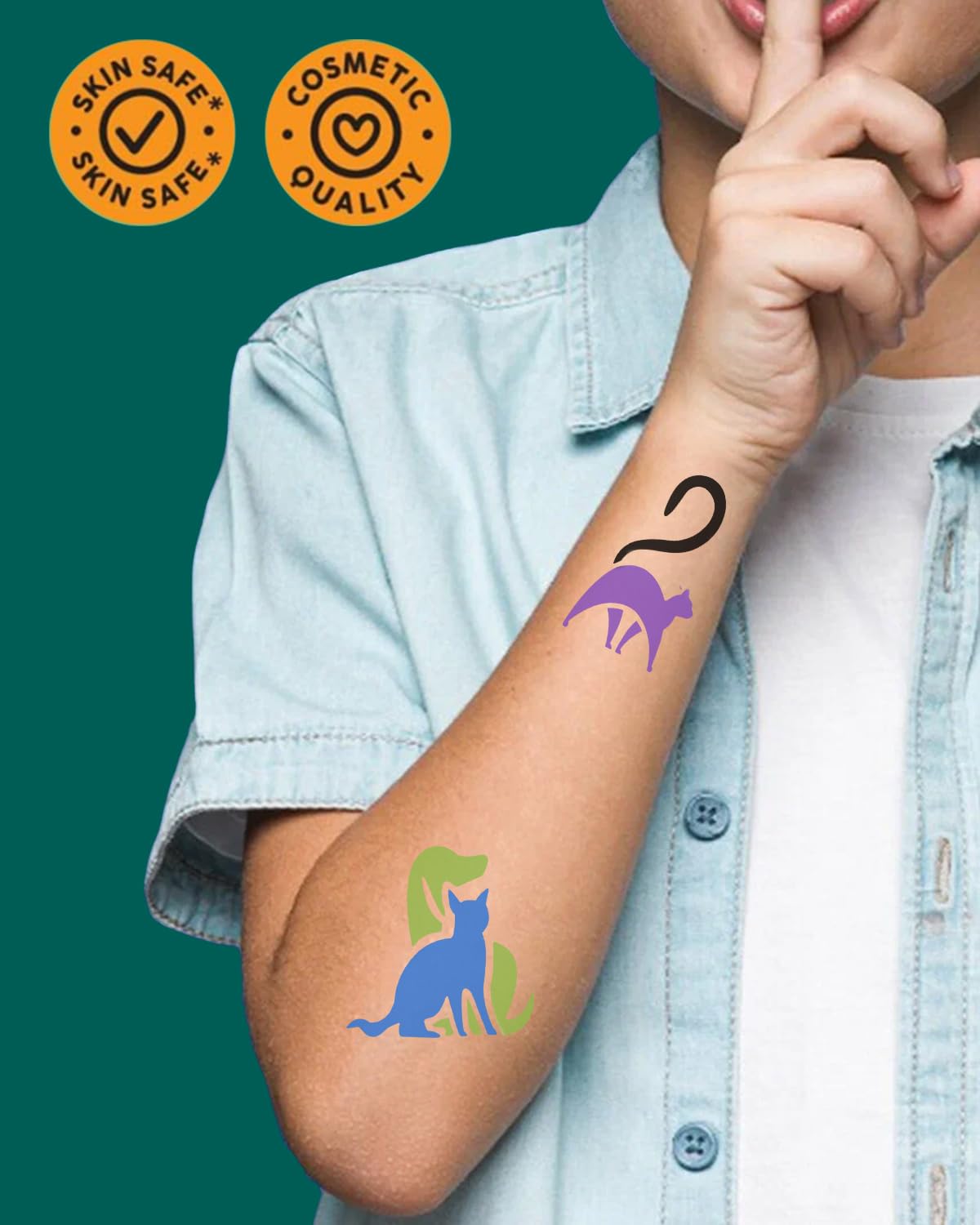 Metker tattoo markers with cosmetic-grade ink