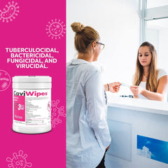 CaviWipes surface disinfectant wipe for medical facilities