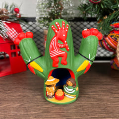 Indoor Christmas decor nativity scene ornament
