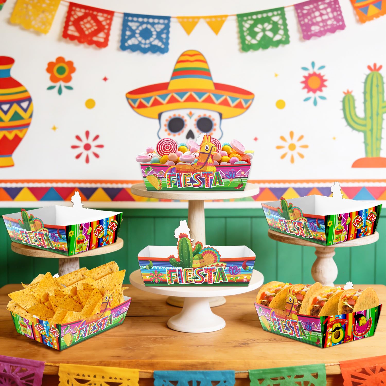 Versatile use for Mexican parties gatherings barbecues