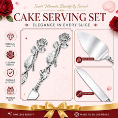 Mezchi cake server 10.2 inch length 2.4 inch width