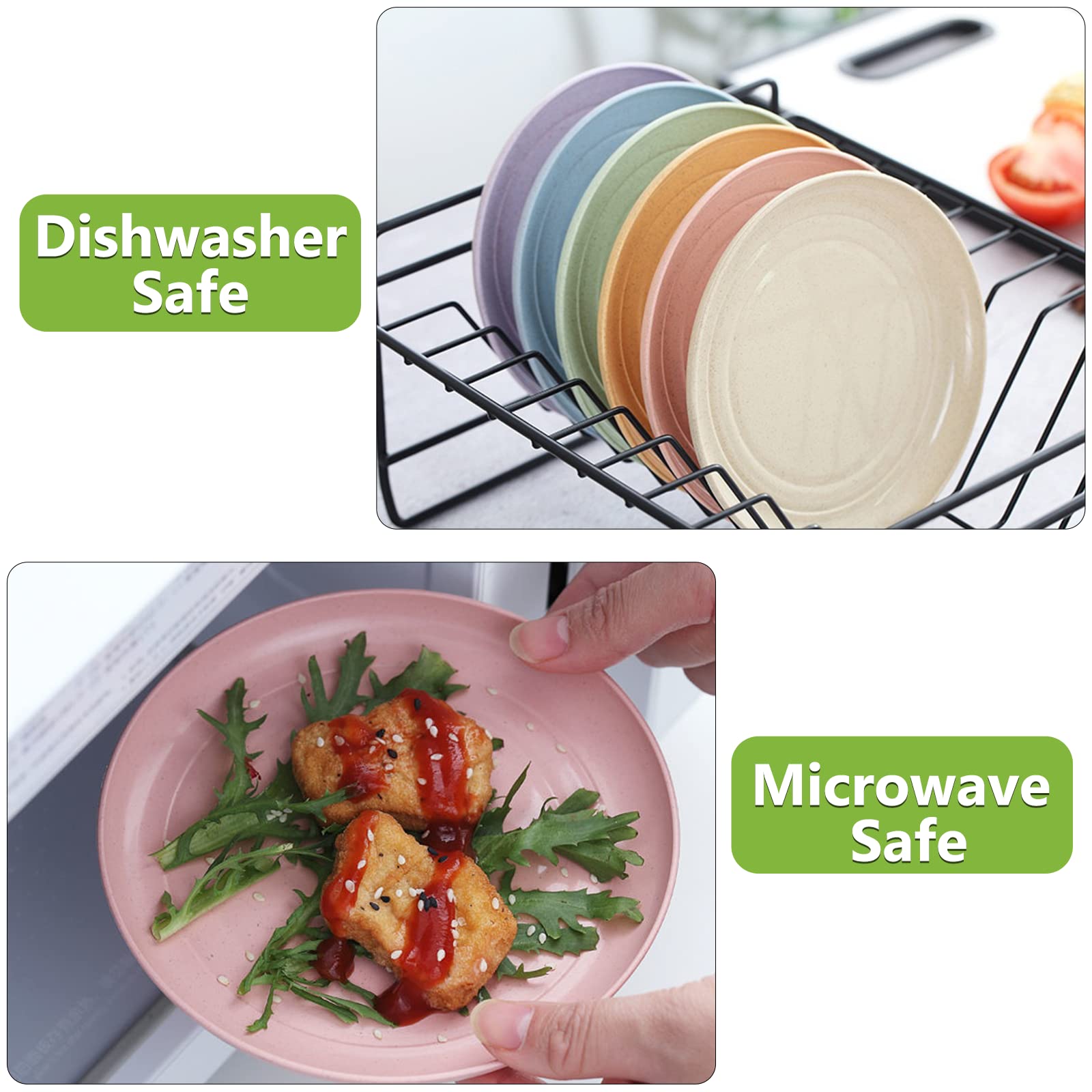 unbreakable lightweight dinner plate for RVs camping and dorms
