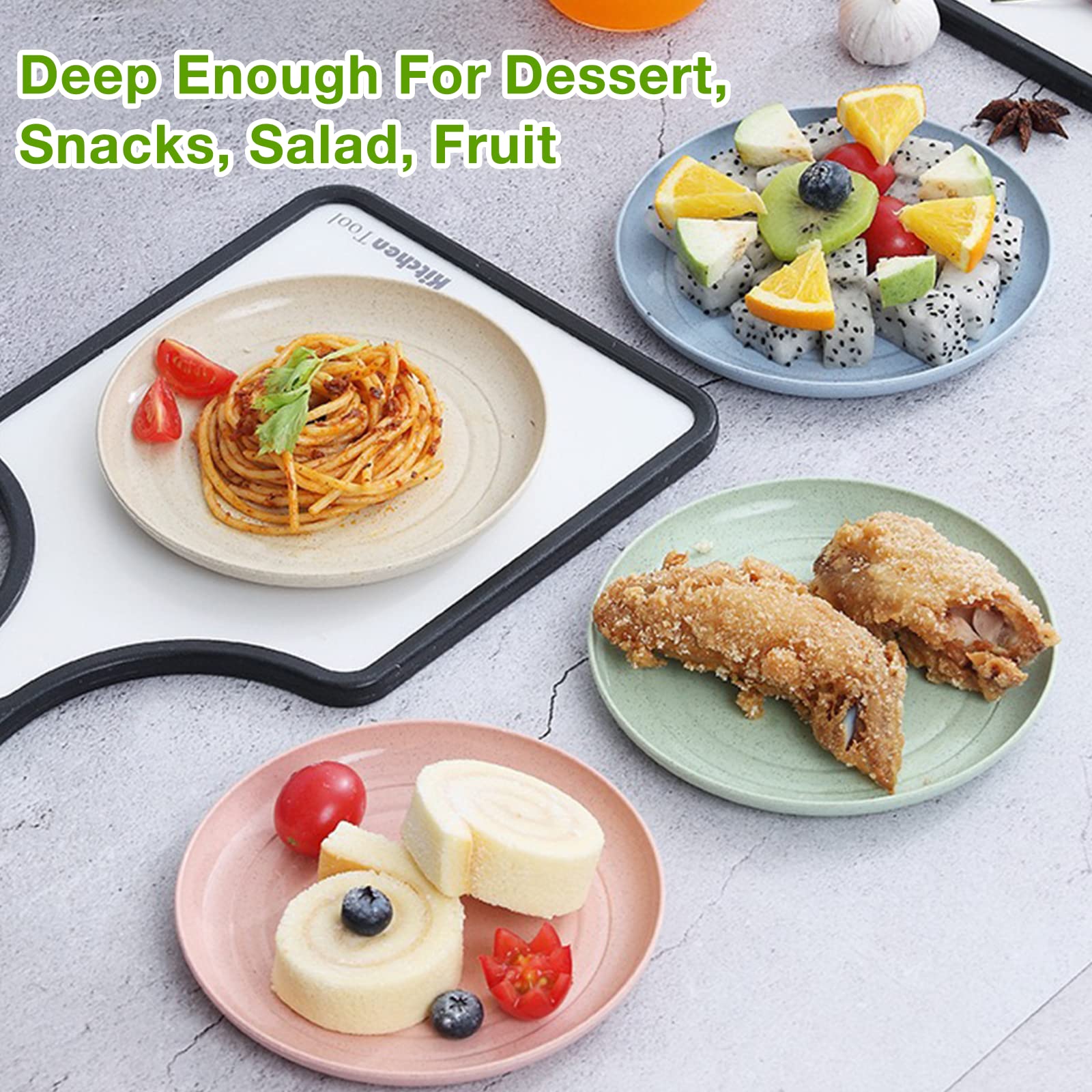 dishwasher safe microwave safe mfacoy plate 6.9 inch