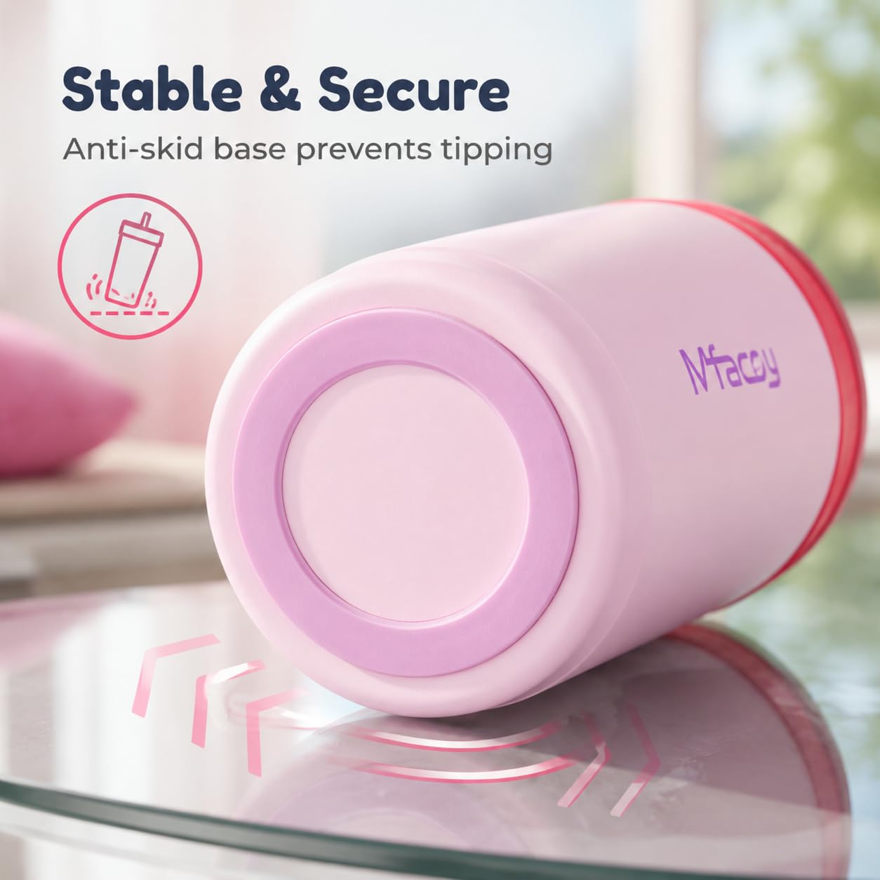 Insulated stainless steel travel tumbler for kids