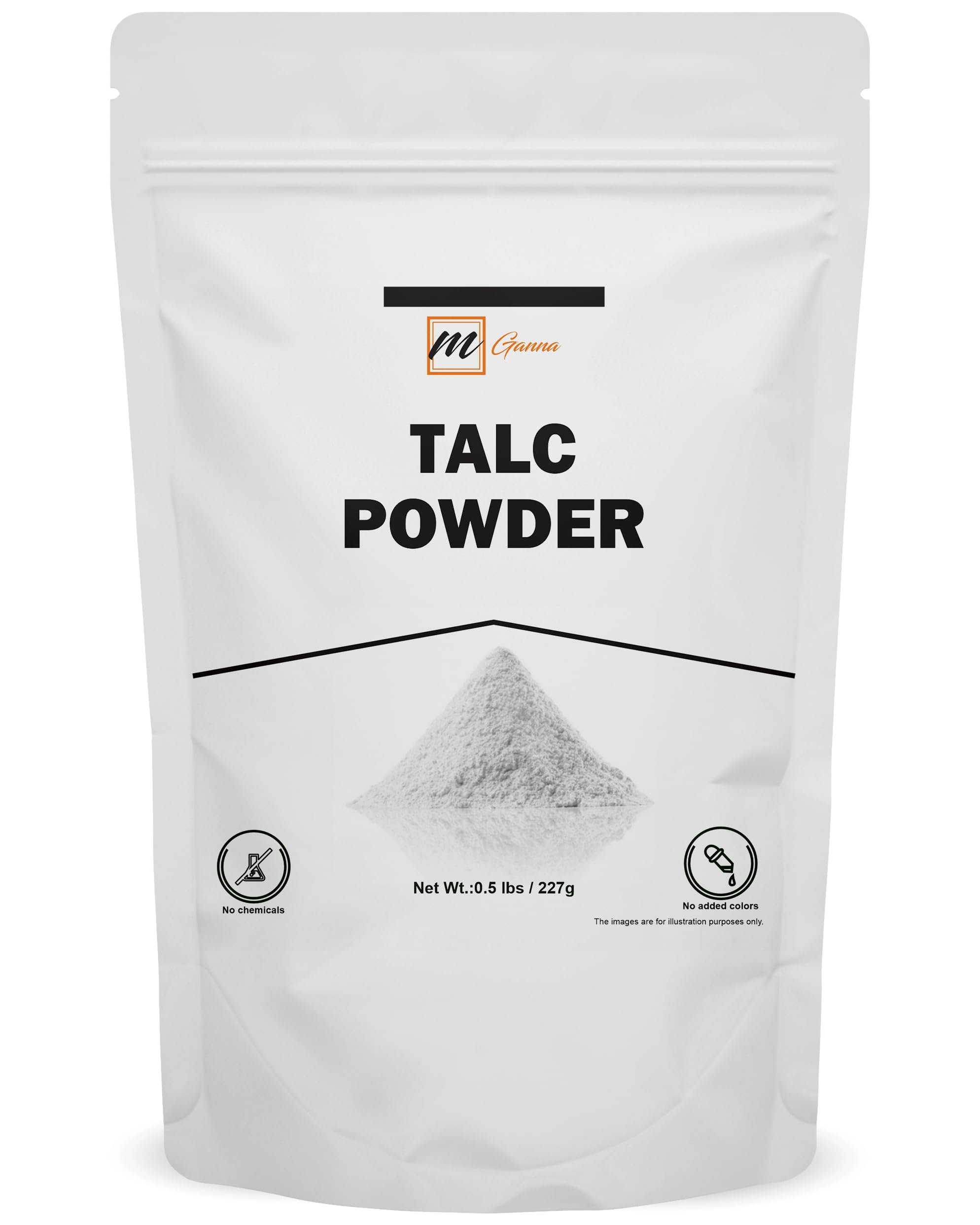 mganna cosmetic grade talc powder for facial makeup