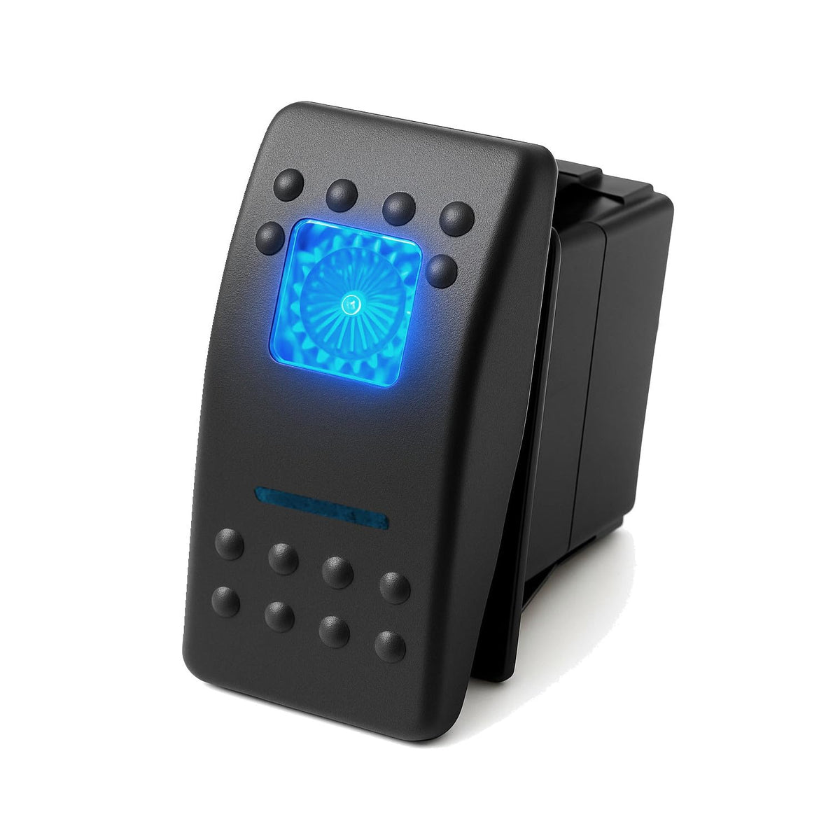MGI SpeedWare marine rocker switch with illuminated LED