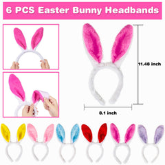 12pcs MGparty Easter headbands and glasses kit