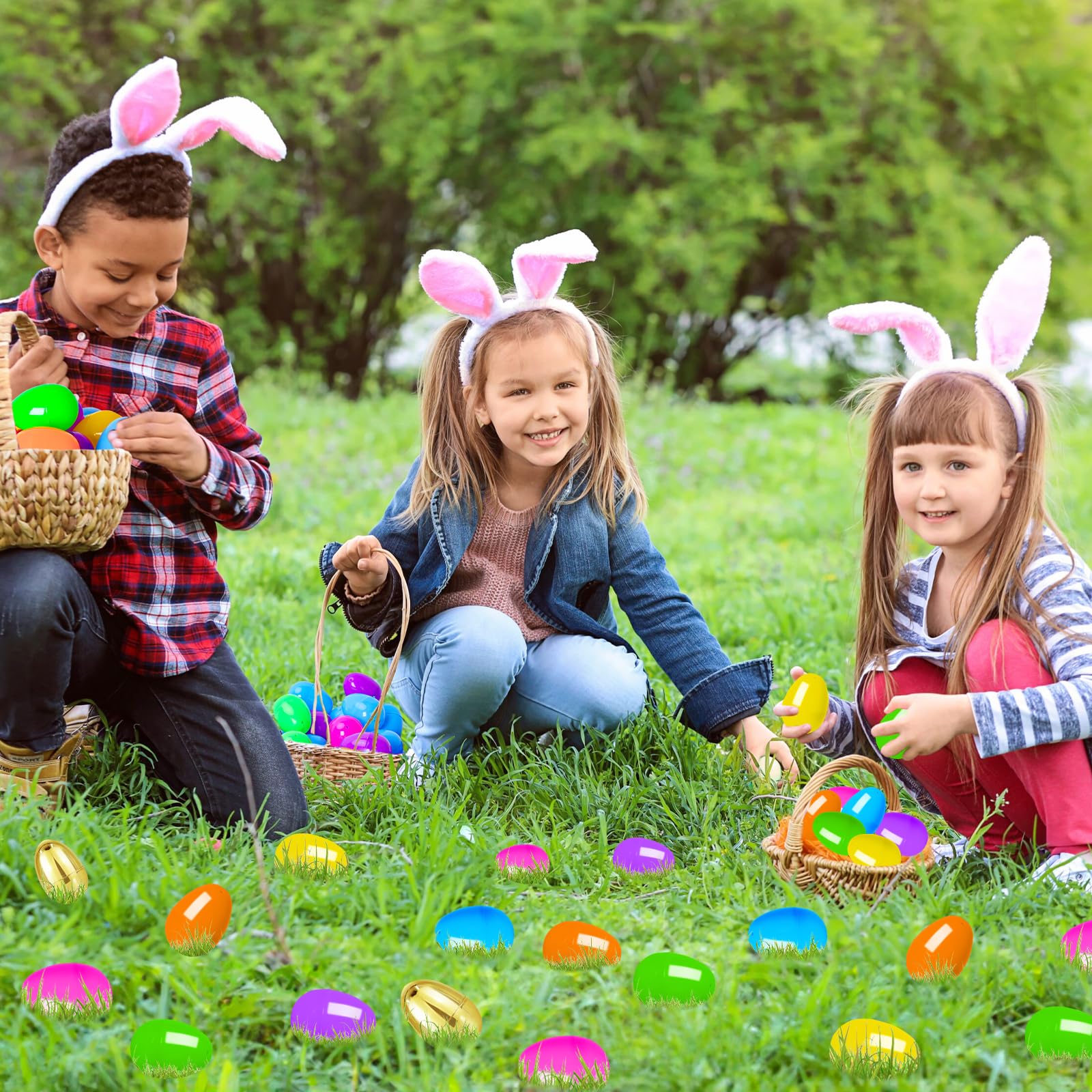 MGparty Easter eggs for baskets and party favors
