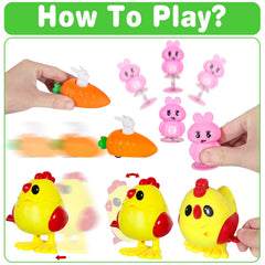MGparty bunny wind up toy walking action