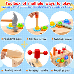 Wooden saw included in Mgtfbg 29-piece set