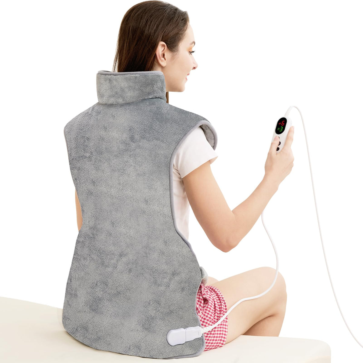 Mia&Coco Heating Pad XL 23x39 inches for back neck and shoulders