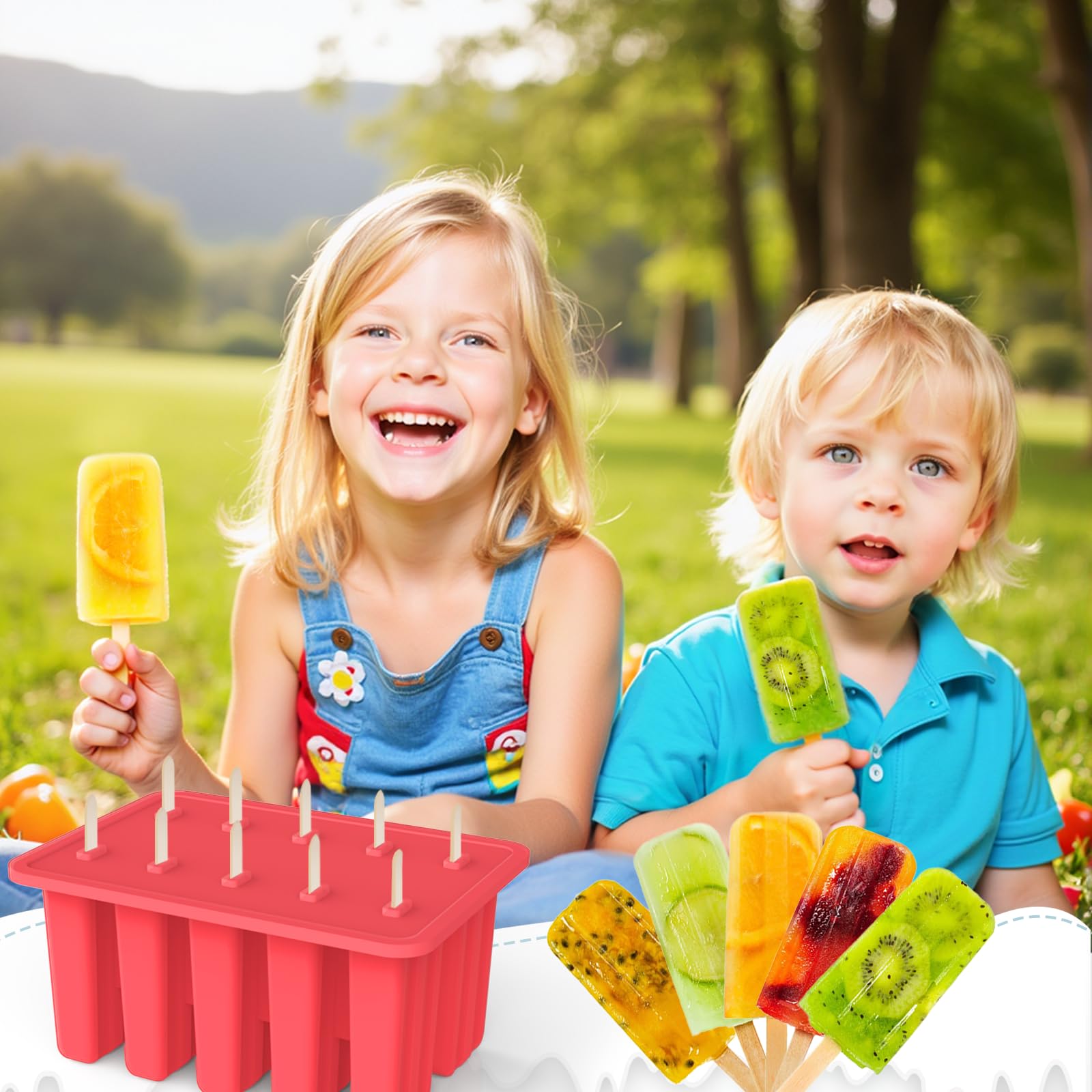 Durable reusable sticks compatible with Miaowoof mold
