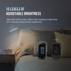 mibest oximeter carrying case and lanyard included