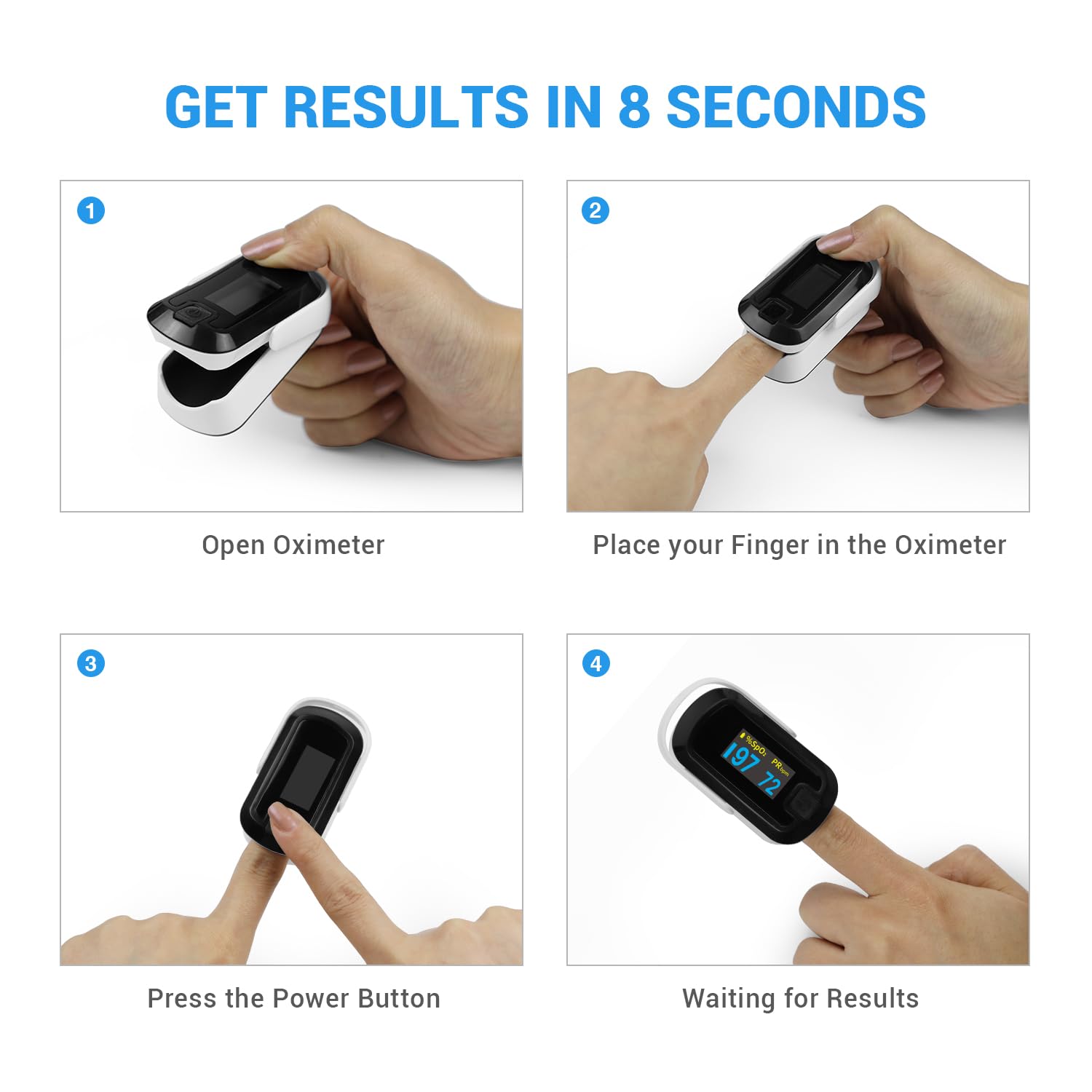 mibest oximeter user manual included