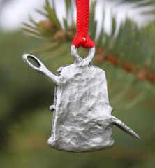 Michigan made Hastings Pewter Company decorative ornament for quilting decor