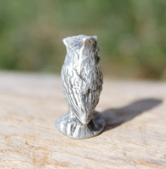 Michigan made Hastings Pewter owl figurine
