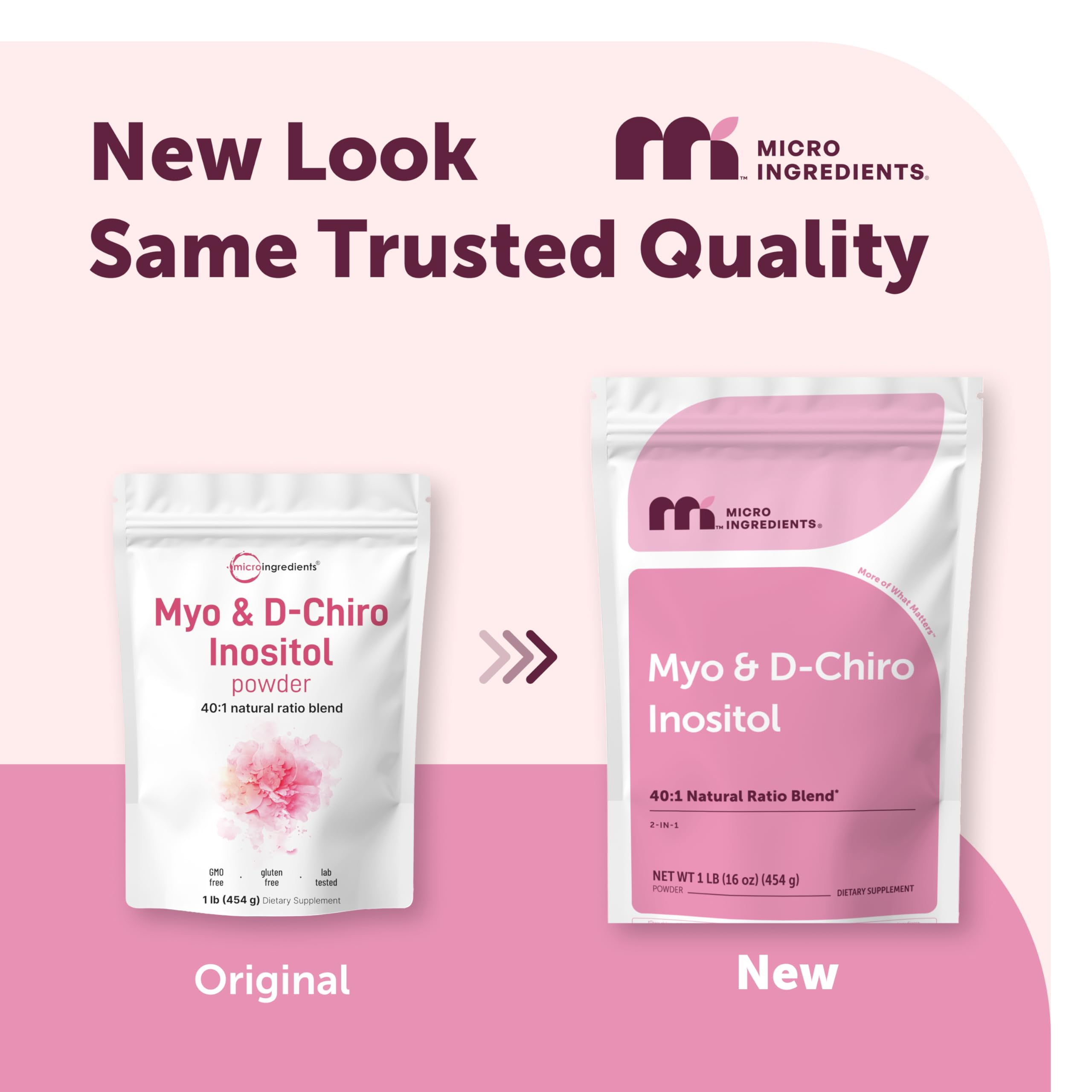 40:1 ratio Myo-Inositol D-Chiro Inositol powder for women