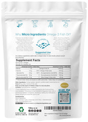 Extra Strength omega-3 fish oil softgel 240 count
