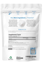 L-Theanine Powder 1 Year Supply from Micro Ingredients 100g