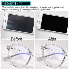 Cloth wipes for eyeglasses electronics and camera lenses
