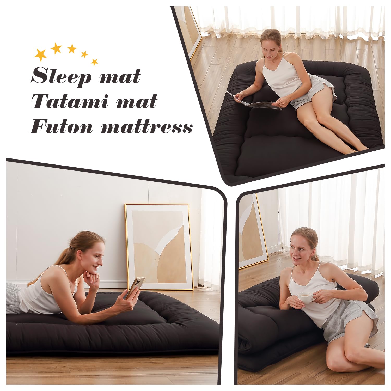 Dust-proof cover and storage bag included with mattress