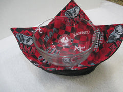 Microwavable bowl cozy reheating use