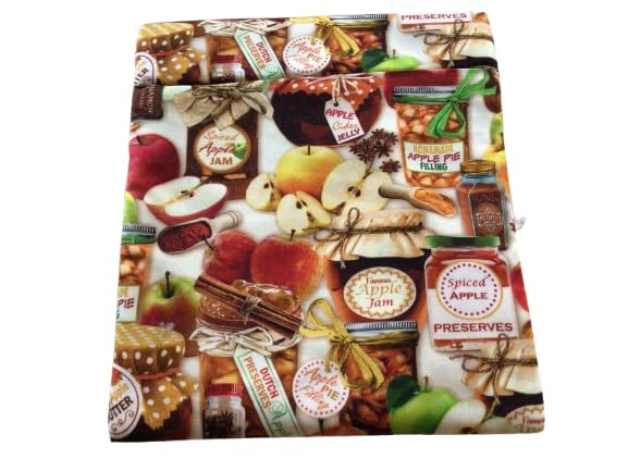 Microwave baked potato bag made from 100 percent cotton fabric