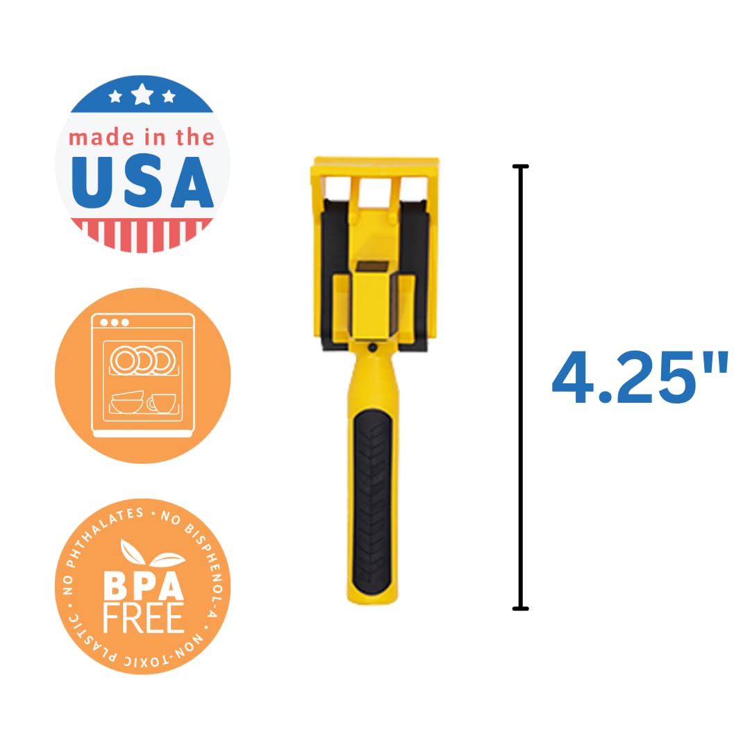 Construction plate encourages independence and fine motor skills
