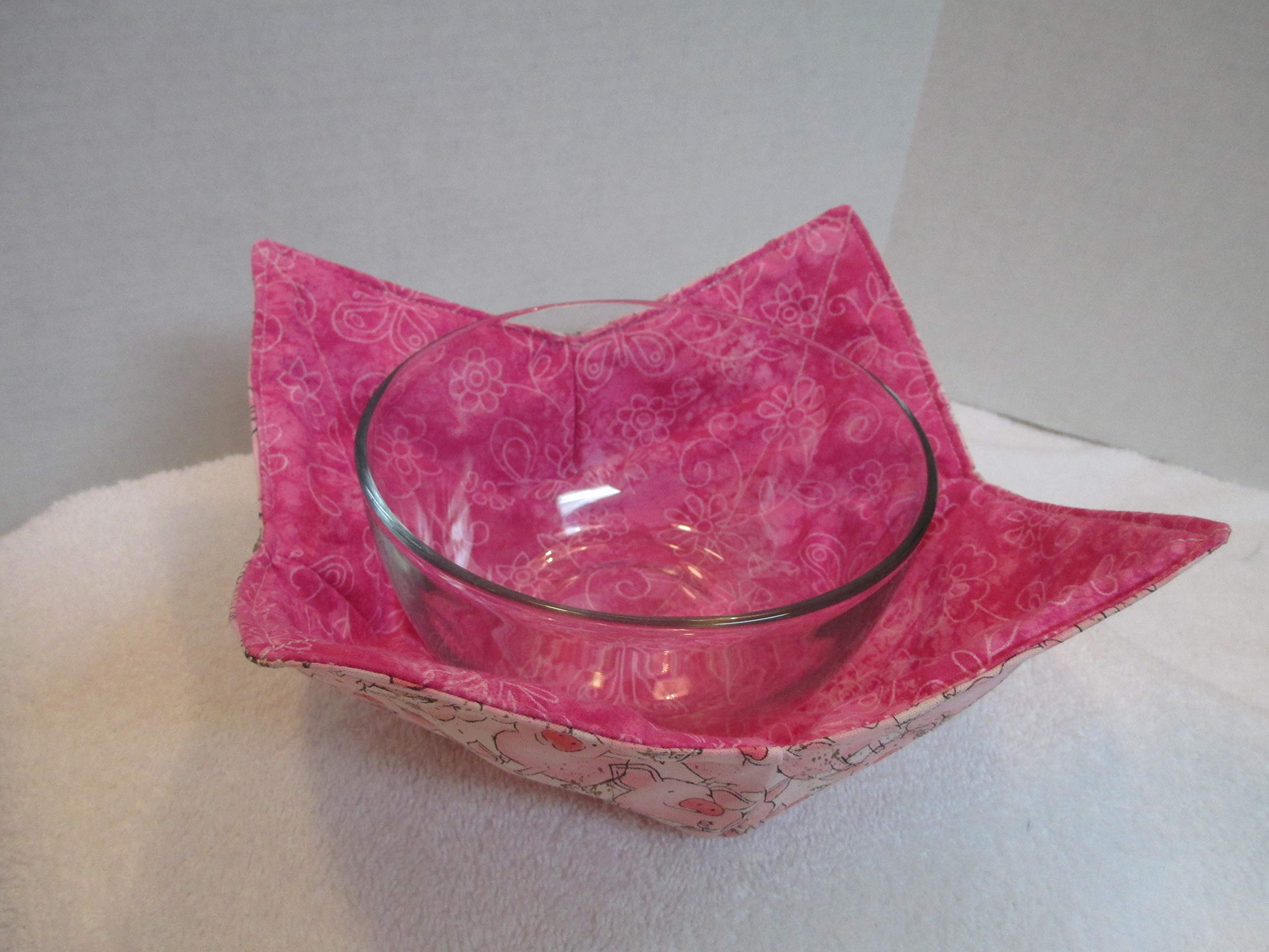 Care guidelines for Pigs Pigs Pigs Soup Bowl Cozy machine wash cold