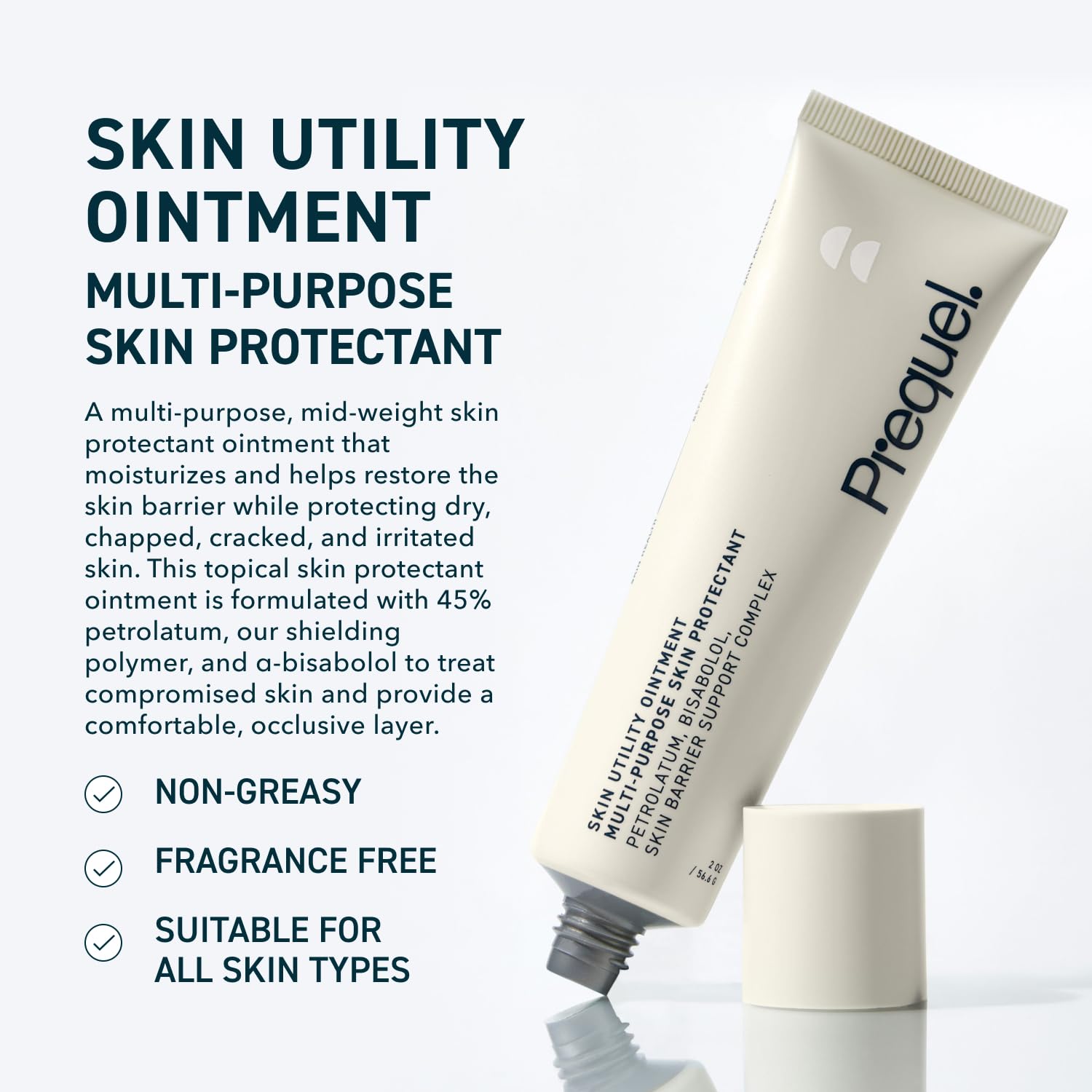 2oz travel size packaging for dry skin use