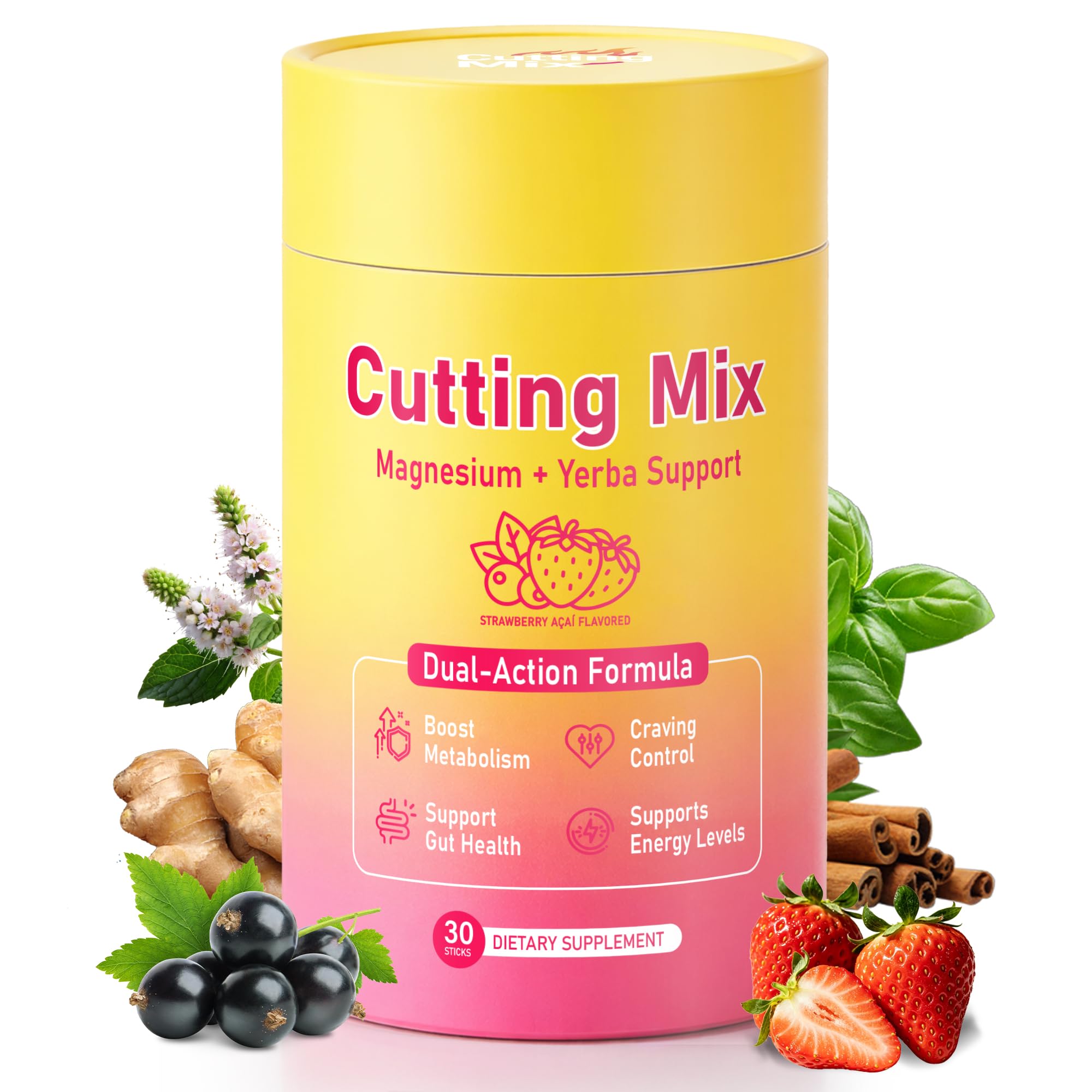 MIDDKUOO Cutting Drink Mix box with 30 sticks