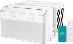 Renewed Midea 12000 BTU U-Shaped Smart Inverter Window Air Conditioner