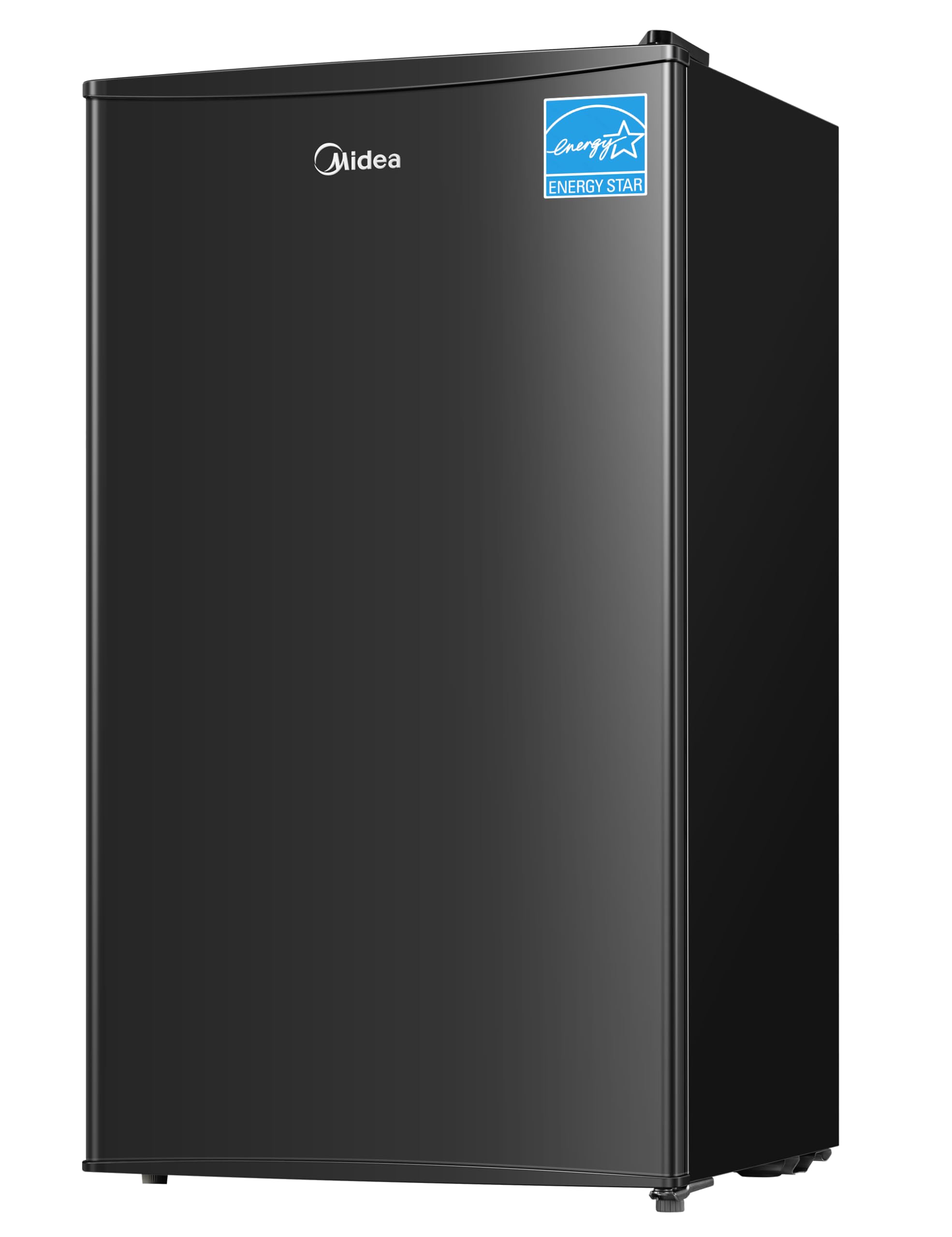 Midea MERM33S1ABB compact fridge front view