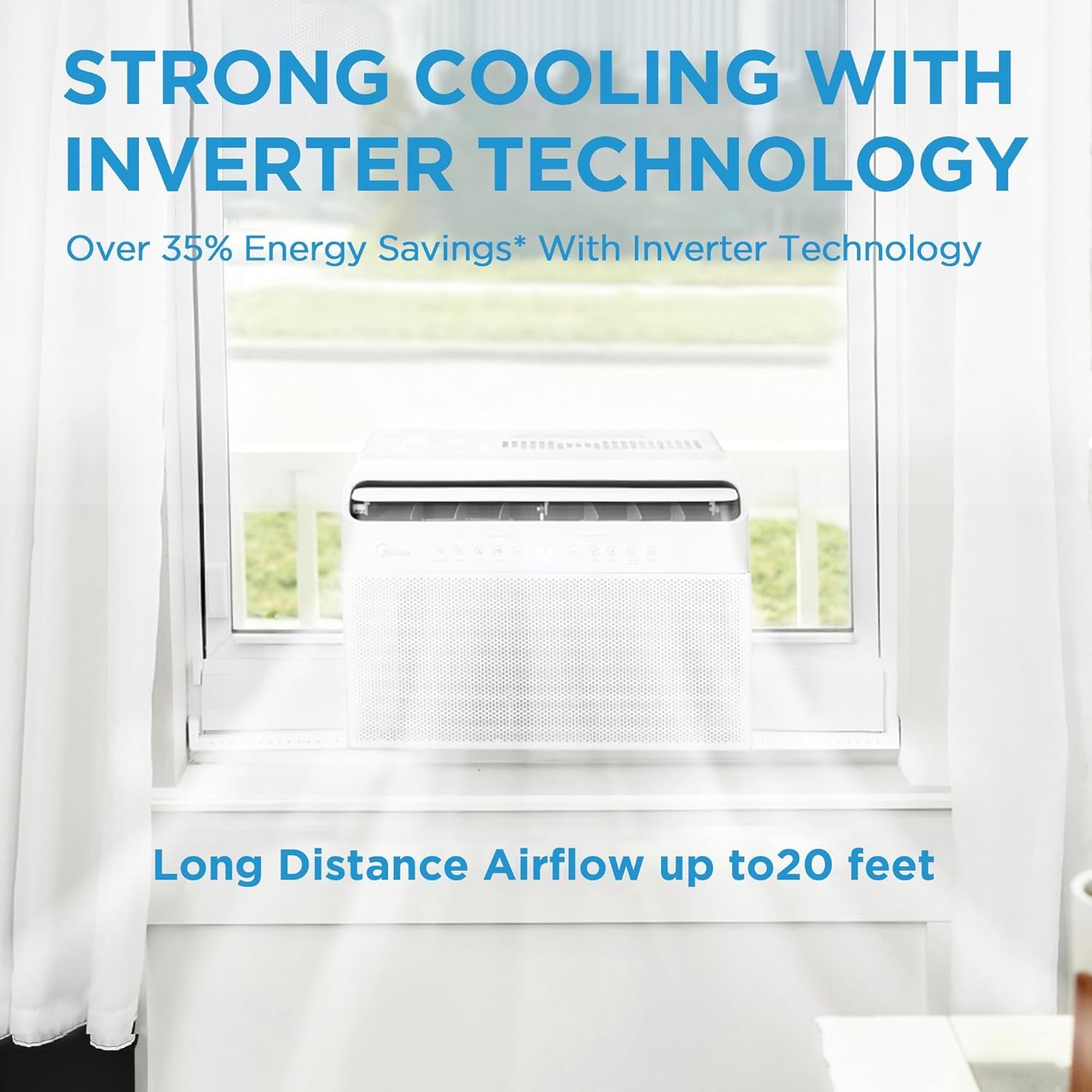 Energy saving 35% Midea DC Inverter AC