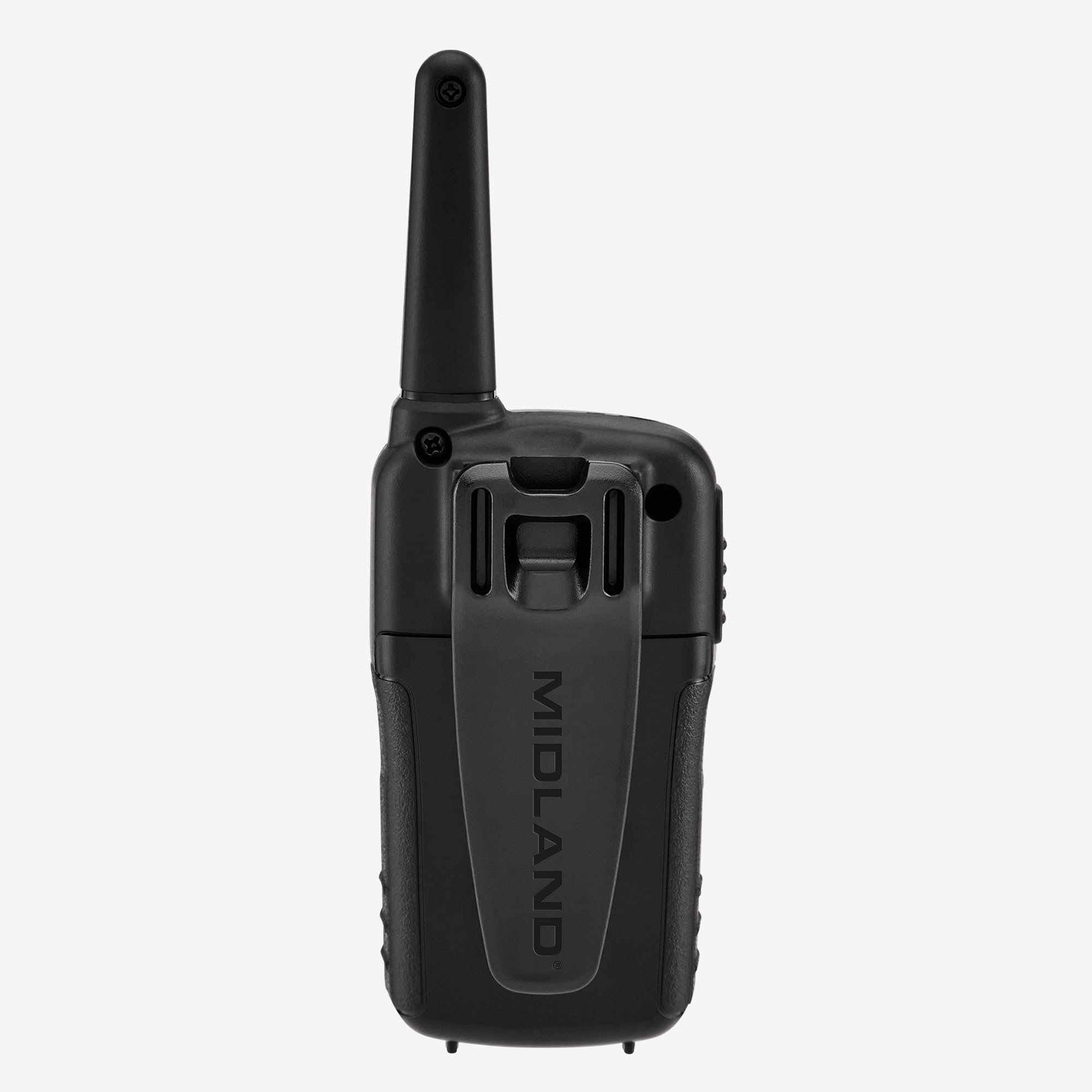 2-pack Midland walkie talkies ready for outdoor use