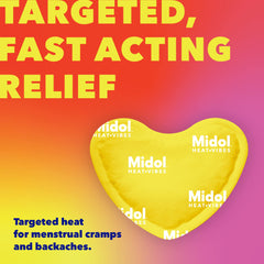 6 count pack of drug-free heat patches