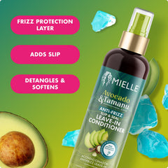 Frizz control leave-in conditioner spray by Mielle Organics