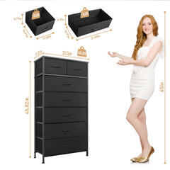 Wooden handles on MDF fronts for durability