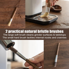 Espresso machine group head brush in MIGAKU HOME kit