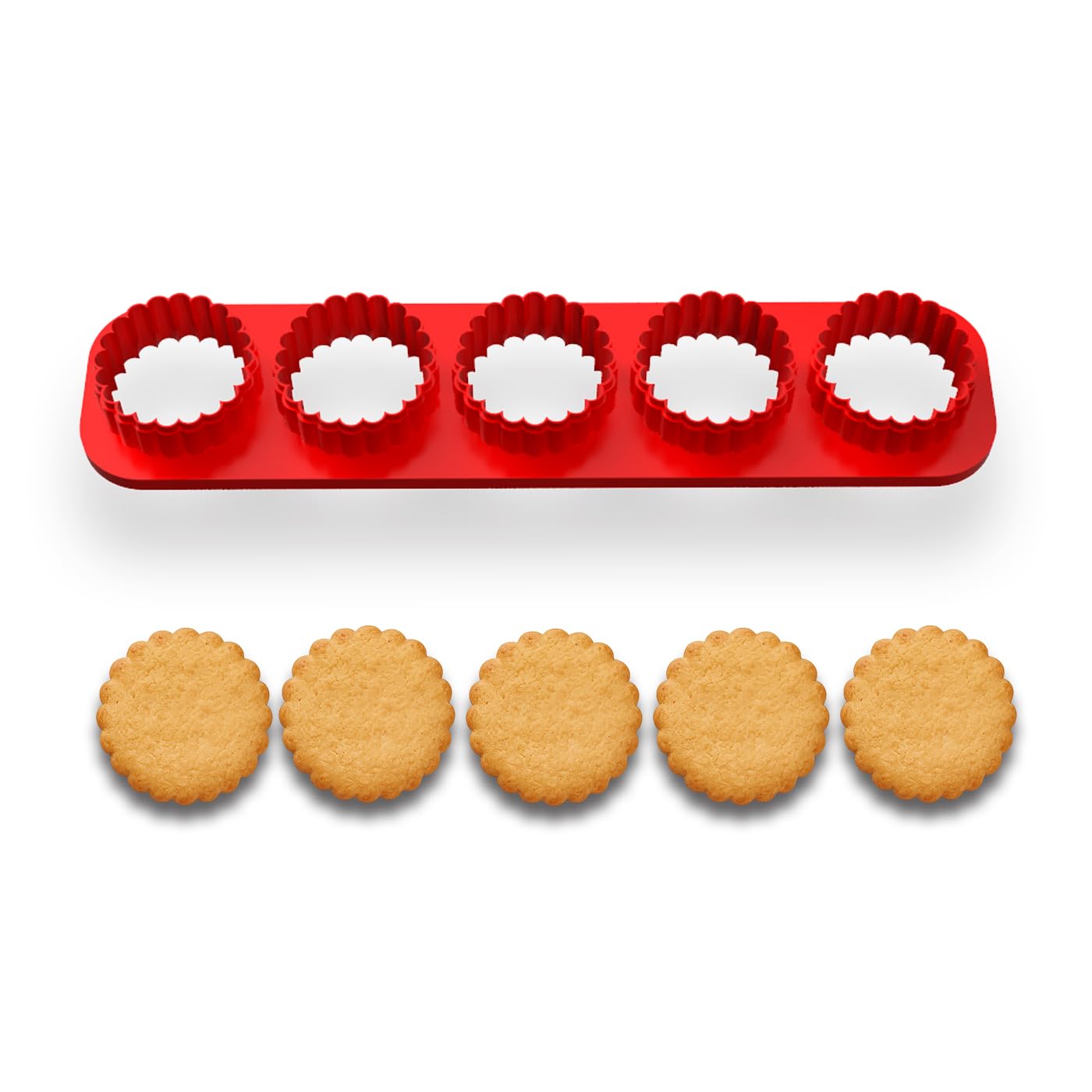 Mighty Gadget cookie cutter strip 1in diameter