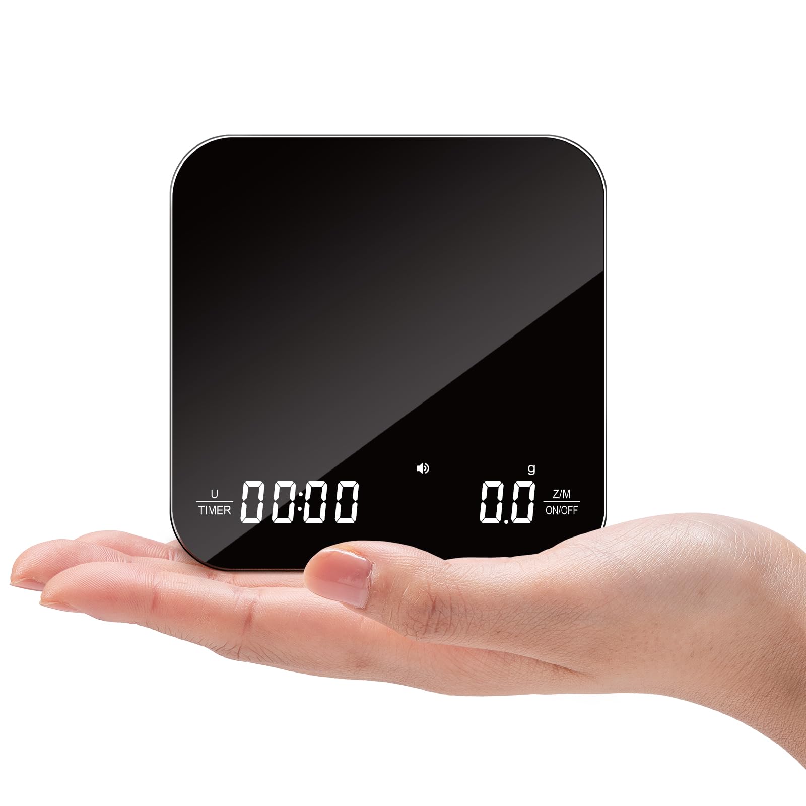 Mik-Nana Mini Coffee Scale with Timer product front view