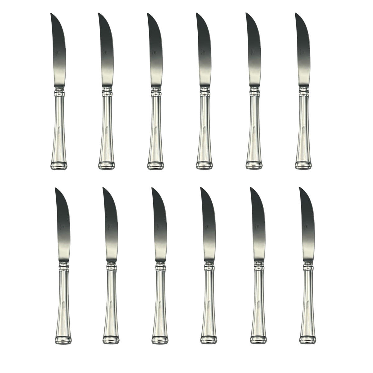 Mikasa Harmony 18/10 stainless steel steak knives 9-1/2 inch set of twelve